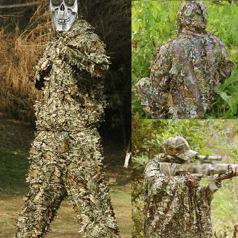Roupas de caça camuflada, roupa tática de combate militar
